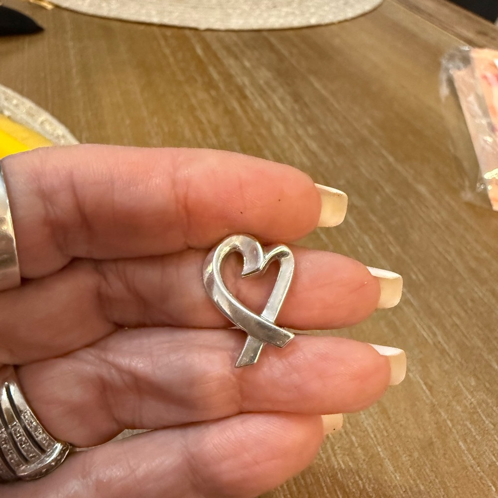 Tiffany & Co. Silver Love Knot Earrings - Picture 6 of 6